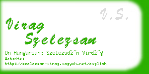 virag szelezsan business card